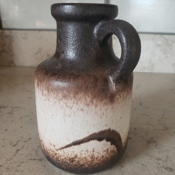 MCM pottery vase from West Germany in mint condition. - Picture 4 of 4